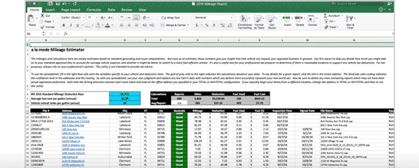 Mileage Estimator